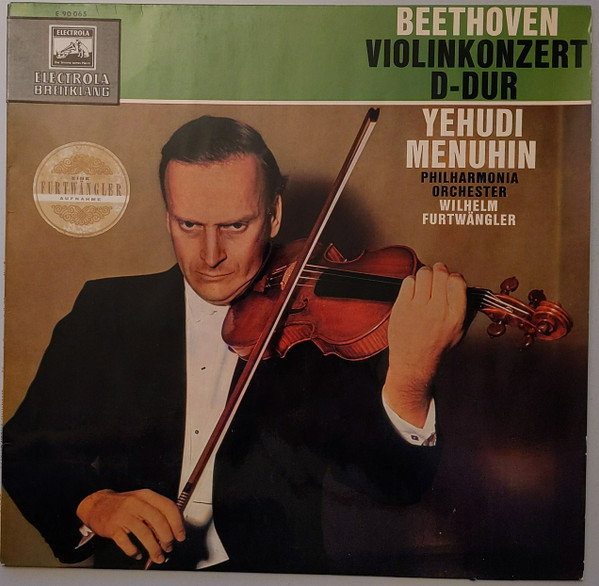 Bild Ludwig van Beethoven, Yehudi Menuhin, Philharmonia Orchestra, Wilhelm Furtwängler – Violinkonzert D-Dur | Vinyl, LP, Stereo | Classical | Germany Schallplatten Ankauf