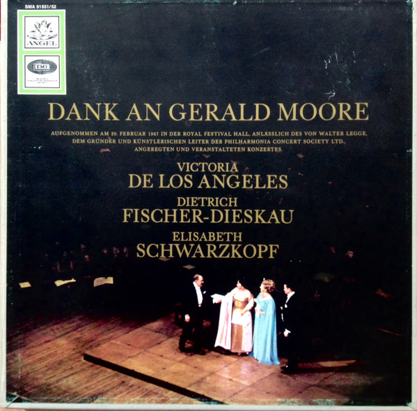 Bild Gerald Moore, Dietrich Fischer-Dieskau, Victoria De Los Angeles, Elisabeth Schwarzkopf – Dank an Gerald Moore | 1967 | Vinyl, LP, Box Set | Classical | Germany Schallplatten Ankauf
