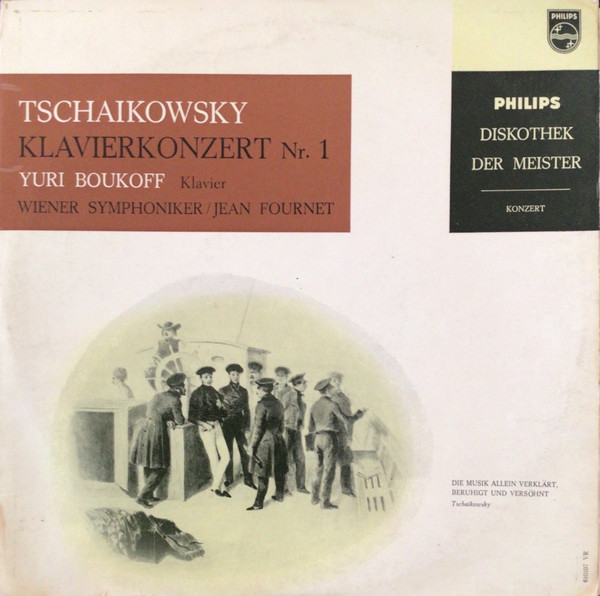 Bild Pyotr Ilyich Tchaikovsky – Yuri Boukoff, Wiener Symphoniker, Jean Fournet – Klavierkonzert Nr. 1 | Vinyl, LP, Mono, 10″ | Classical | Germany Schallplatten Ankauf