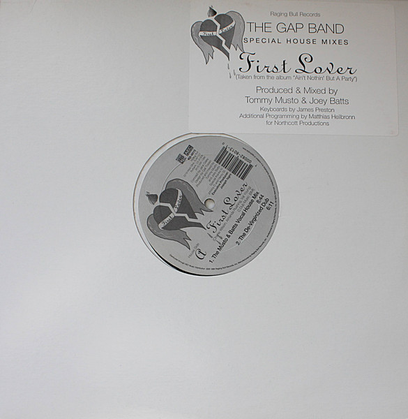 Bild The Gap Band – First Lover (Special House Mixes) | 1995 | Vinyl, 12″, 33 ⅓ RPM | Electronic, Funk / Soul | US Schallplatten Ankauf