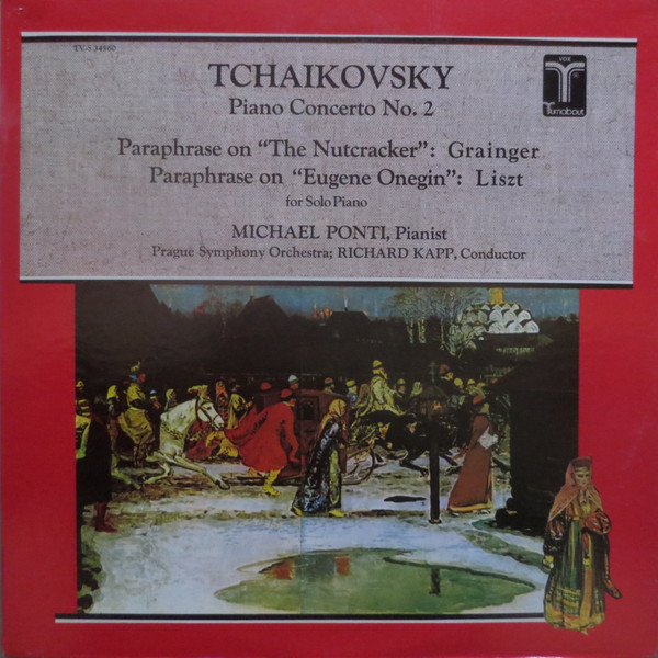 Bild Pyotr Ilyich Tchaikovsky – Percy Grainger, Franz Liszt, Michael Ponti, The Prague Symphony Orchestra, Richard Kapp – Piano Concerto No. 2 – Paraphrase On “The Nutcracker” / Paraphrase On “Eu Schallplatten Ankauf