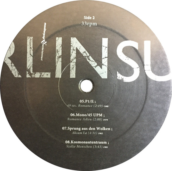Cover zu Various - Berlin Super 80 (Music Underground West Berlin 1978 - 1984) | 2011 | Vinyl, LP, Reissue, Compilation, Repress | Electronic, Rock | Germany