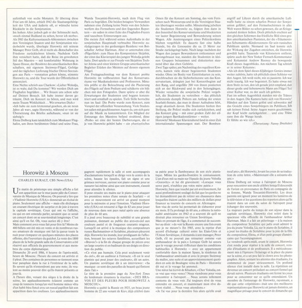 Cover zu Vladimir Horowitz - Horowitz In Moscow | Vinyl, LP, Album, Stereo | Classical | Europe