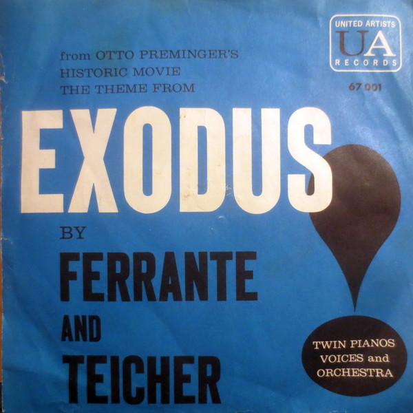 Bild Ferrante & Teicher – Exodus | 1961 | Vinyl, 45 RPM, 7″, Single, Mono | Stage & Screen | Germany Schallplatten Ankauf