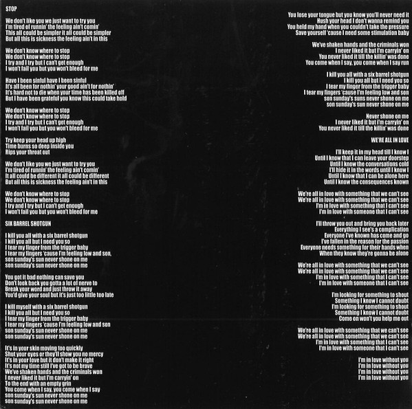 Cover zu Black Rebel Motorcycle Club - Take Them On, On Your Own | 2003 | CD, Album, Copy Protected | Rock | Europe
