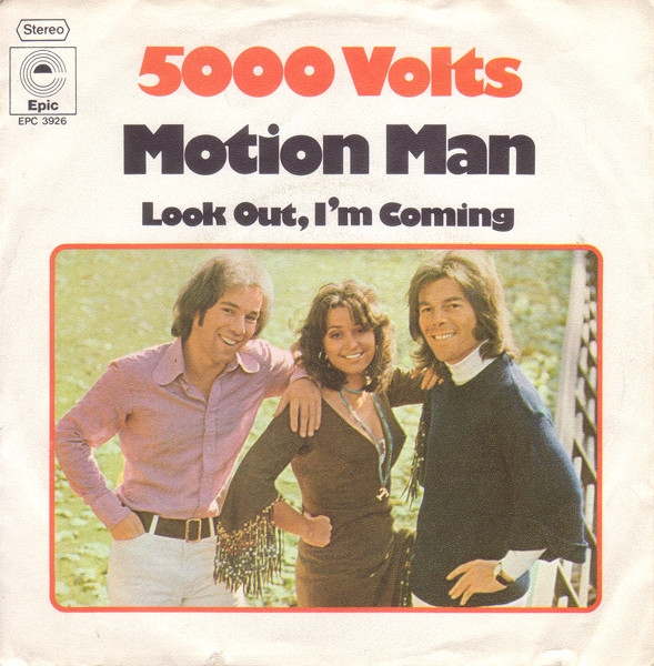 Bild 5000 Volts – Motion Man | 1976 | Vinyl, Stereo, 45 RPM, 7″, Single | Funk / Soul | Germany Schallplatten Ankauf