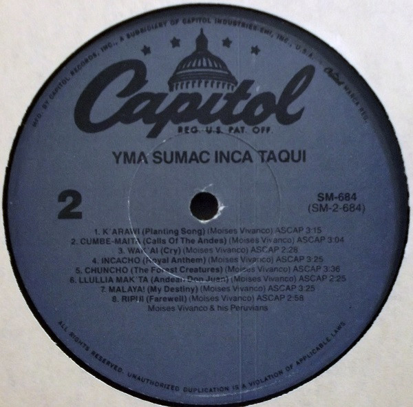 Cover zu Yma Sumac - Voice Of The Xtabay | Vinyl, LP, Album, Reissue, Compilation | Jazz, Latin, Pop, Folk, World, & Country | US