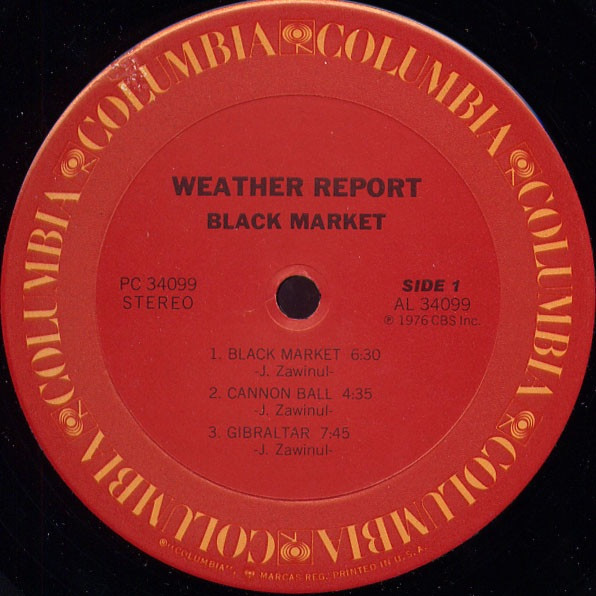 Cover zu Weather Report - Black Market | 1976 | Vinyl, LP, Album | Jazz | US