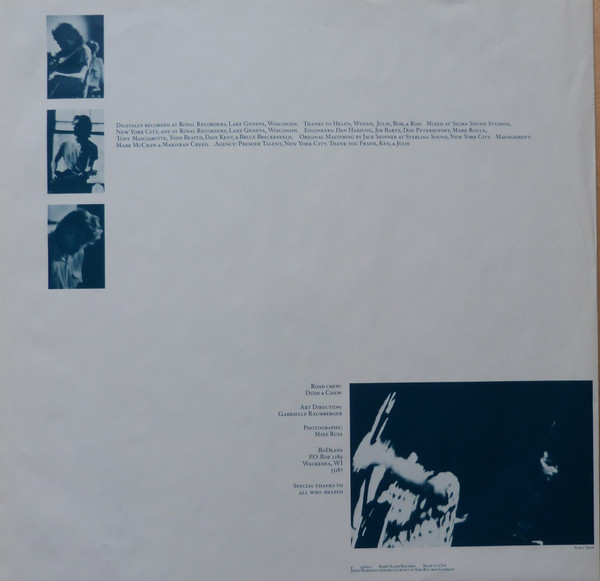 Cover zu BoDeans - Outside Looking In | 1987 | Vinyl, LP, Album | Rock, Pop | Europe