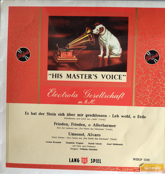 Bild Chor Der Städtischen Oper Berlin – Es Hat Der Stein Sich über Mir Geschlossen | Vinyl, LP, Stereo | Classical | Germany Schallplatten Ankauf