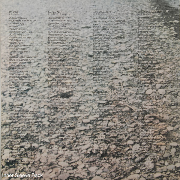 Cover zu Alberto Cheli - Cavalli Alati | 1979 | Vinyl, LP, Album | Rock, Pop | Italy