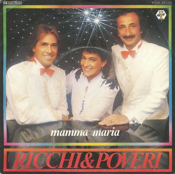 Bild Ricchi E Poveri – Mamma Maria | 1982 | Vinyl, Stereo, 45 RPM, 7″, Single | Pop | Germany Schallplatten Ankauf