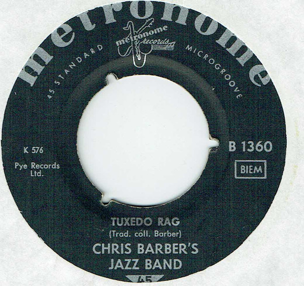 Bild Chris Barber’s Jazz Band – Tuxedo Rag | Vinyl, 45 RPM, 7″ | Jazz | Germany Schallplatten Ankauf