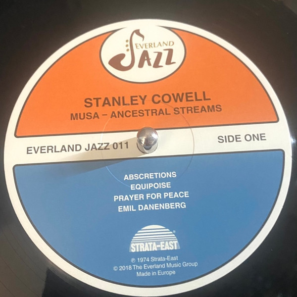 Cover zu Stanley Cowell - Musa - Ancestral Streams | 2018 | Vinyl, LP, Album, Reissue | Jazz | Netherlands
