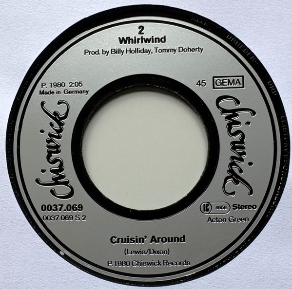 Cover zu Whirlwind (4) - Heaven Knows | 1980 | Vinyl, 45 RPM, 7