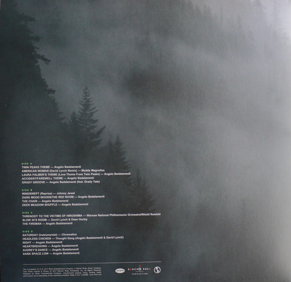 Cover zu Various - Twin Peaks (Limited Event Series Soundtrack) | Vinyl, LP, Album | Electronic, Jazz, Rock, Stage & Screen | Europe