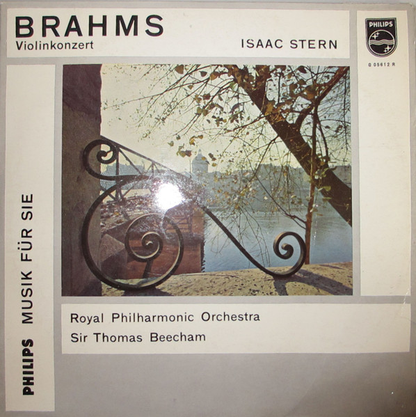 Bild Johannes Brahms – Isaac Stern, Royal Philharmonic Orchestra, Sir Thomas Beecham – Violinkonzert | Vinyl, LP, Mono, 10″ | Classical | Germany Schallplatten Ankauf