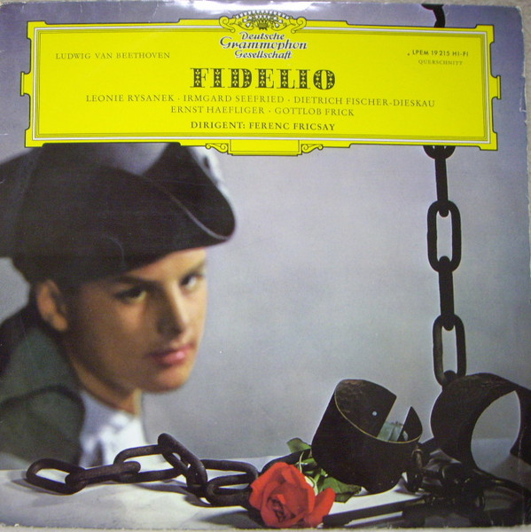 Bild Ludwig van Beethoven, Leonie Rysanek, Irmgard Seefried, Dietrich Fischer-Dieskau, Ernst Haefliger, Gottlob Frick, Ferenc Fricsay – Fidelio | 1961 | Vinyl, LP, Mono | Classical | Germany Schallplatten Ankauf