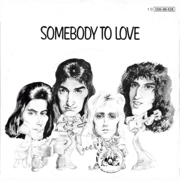 Bild Queen – Somebody To Love | 1976 | Vinyl, Stereo, 45 RPM, 7″, Single | Rock | Germany Schallplatten Ankauf