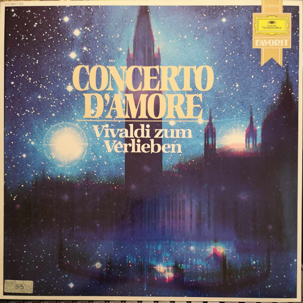 Bild Antonio Vivaldi – Concerto d’Amore – Vivaldi Zum Verlieben | 1983 | Vinyl, LP, Stereo, Compilation | Classical | Germany Schallplatten Ankauf