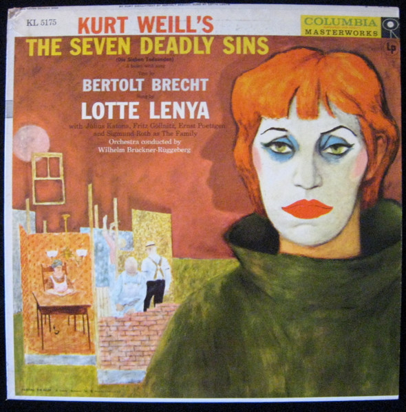 Bild Lotte Lenya – Kurt Weill’s The Seven Deadly Sins | Vinyl, LP, Album | Classical, Stage & Screen | US Schallplatten Ankauf