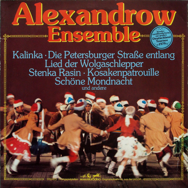 Bild The Alexandrov Red Army Ensemble – Alexandrow Ensemble | 1979 | Vinyl, LP, Compilation | Folk, World, & Country | Germany Schallplatten Ankauf