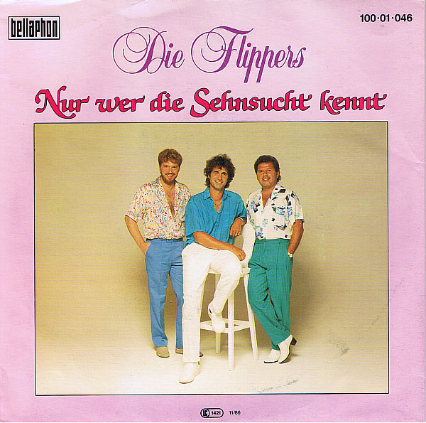 Bild Die Flippers – Nur Wer Die Sehnsucht Kennt | 1986 | Vinyl, Stereo, 45 RPM, 7″, Single | Pop | Germany Schallplatten Ankauf