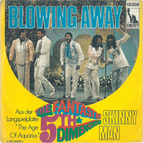Bild The Fifth Dimension – Blowing Away | Vinyl, 45 RPM, 7″, Single | Funk / Soul, Pop | Germany Schallplatten Ankauf
