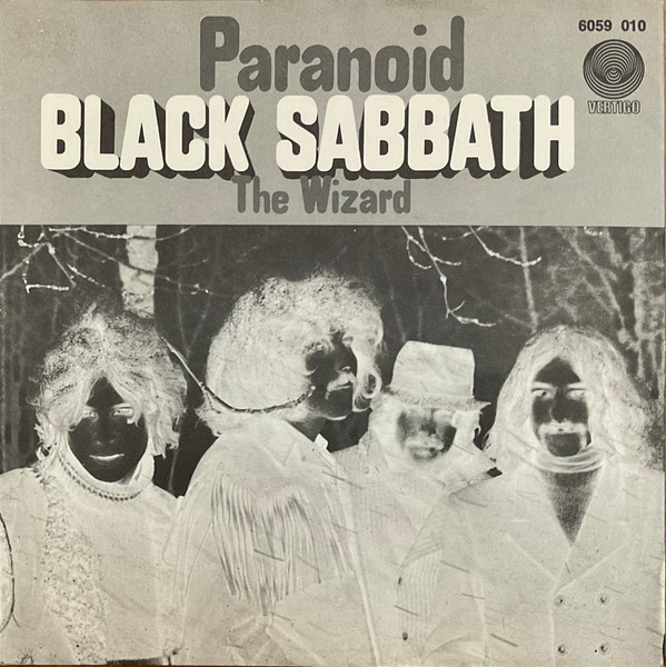 Bild Black Sabbath – Paranoid | 1970 | Vinyl, Stereo, 45 RPM, 7″, Single | Rock | Germany Schallplatten Ankauf