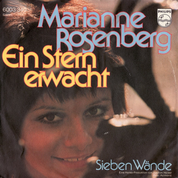 Bild Marianne Rosenberg – Ein Stern Erwacht | 1973 | Vinyl, Stereo, 45 RPM, 7″, Single | Pop | Germany Schallplatten Ankauf