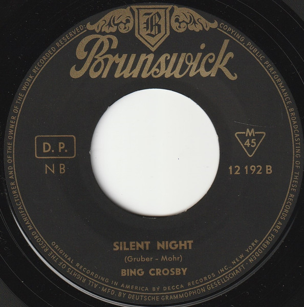 Cover zu Bing Crosby - White Christmas | 1959 | Vinyl, 45 RPM, 7
