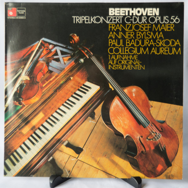 Bild Ludwig van Beethoven, Franzjosef Maier, Anner Bylsma, Paul Badura-Skoda, Collegium Aureum – Tripelkonzert C-Dur Opus 56 | 1974 | Vinyl, LP, Stereo | Classical | Germany Schallplatten Ankauf