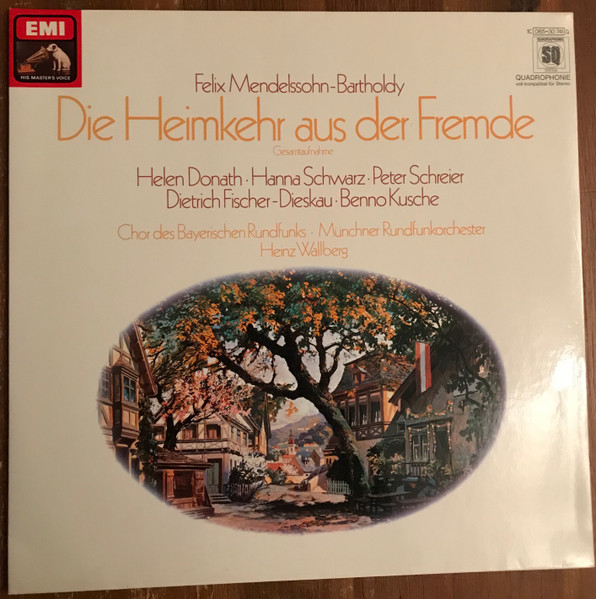 Bild Felix Mendelssohn-Bartholdy, Helen Donath, Hanna Schwarz, Peter Schreier, Dietrich Fischer-Dieskau, Benno Kusche, Chor Des Bayerischen Rundfunks, Münchner Rundfunkorchester, Heinz Wallberg – Schallplatten Ankauf