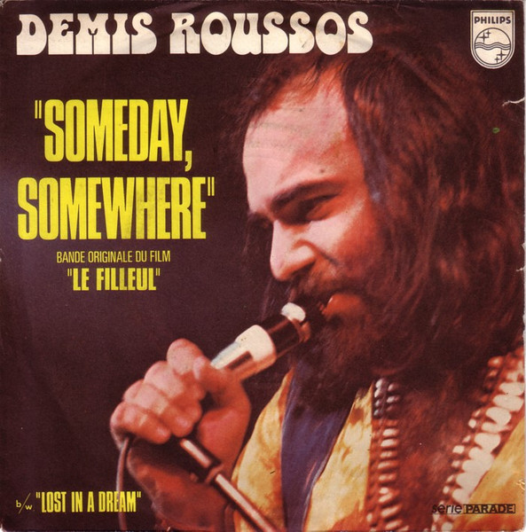 Bild Demis Roussos – Someday, Somewhere | 1973 | Vinyl, 45 RPM, 7″, Single | Pop, Stage & Screen | France Schallplatten Ankauf