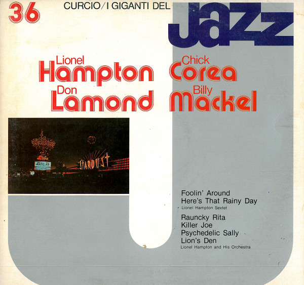 Bild Lionel Hampton, Chick Corea, Don Lamond, Billy Mackel – I Giganti Del Jazz Vol. 36 | Vinyl, LP, Stereo | Jazz | Italy Schallplatten Ankauf