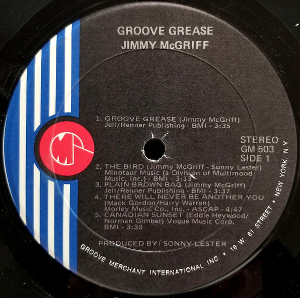 Cover zu Jimmy McGriff - Groove Grease | Vinyl, LP, Album, Stereo | Jazz, Funk / Soul | US