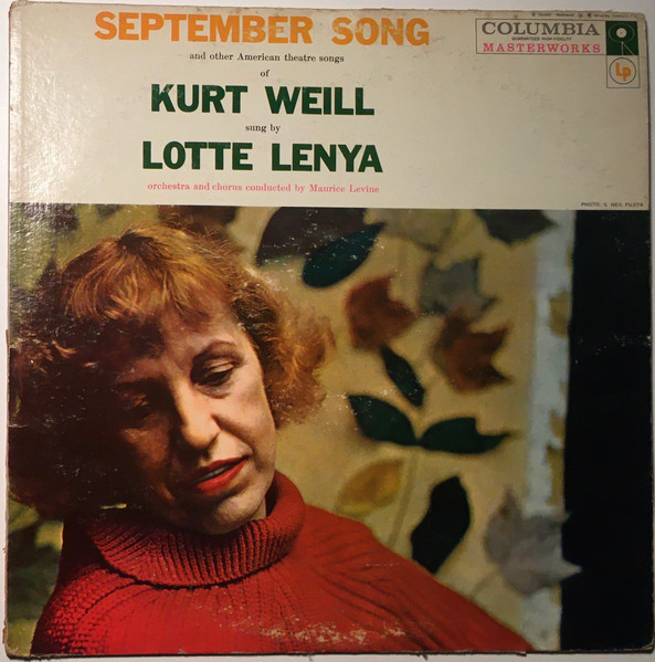 Bild Lotte Lenya – September Song And Other American Theatre Songs Of Kurt Weill | Vinyl, LP, Album | Classical, Stage & Screen | US Schallplatten Ankauf