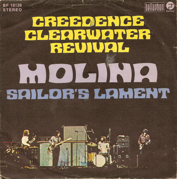 Bild Creedence Clearwater Revival – Molina | 1972 | Vinyl, Stereo, 45 RPM, 7″, Single | Rock | Germany Schallplatten Ankauf