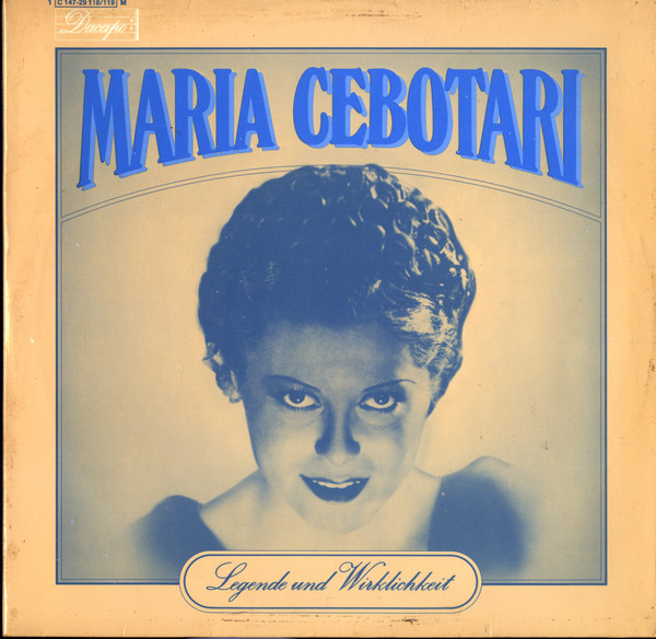 Bild Maria Cebotari – Das Maria Cebotari Album (Legende Und Wirklichkeit) | Vinyl, LP, Compilation | Classical | Germany Schallplatten Ankauf