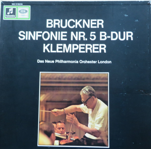 Bild Anton Bruckner – Otto Klemperer, New Philharmonia Orchestra – Sinfonie Nr. 5 B-dur | 1967 | Vinyl, LP, Stereo | Classical | Germany Schallplatten Ankauf