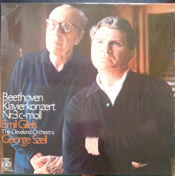 Bild Ludwig Van Beethoven – Emil Gilels, The Cleveland Orchestra, George Szell – Klavierkonzert Nr. 3 C-moll | Vinyl, LP, Album, Stereo | Classical | Germany Schallplatten Ankauf