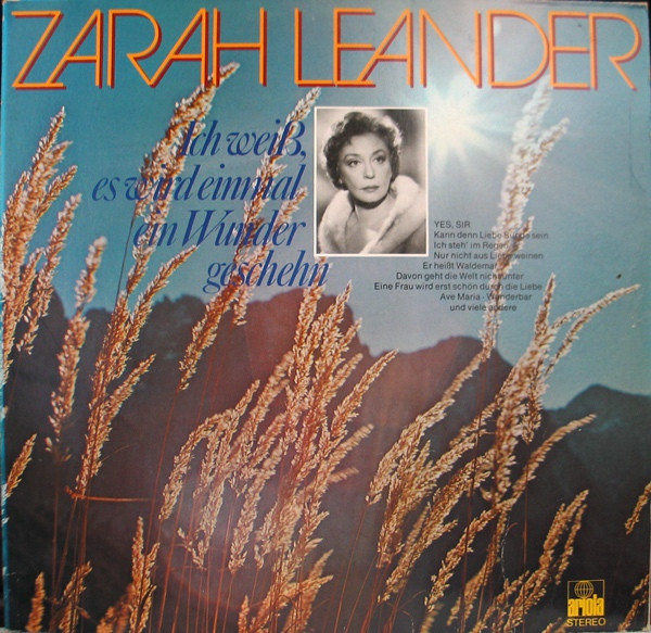 Bild Zarah Leander – Ich Weiß, Es Wird Einmal Ein Wunder Geschehn | 1977 | Vinyl, LP, Stereo, Club Edition, Special Edition, Compilation | Pop | Germany Schallplatten Ankauf