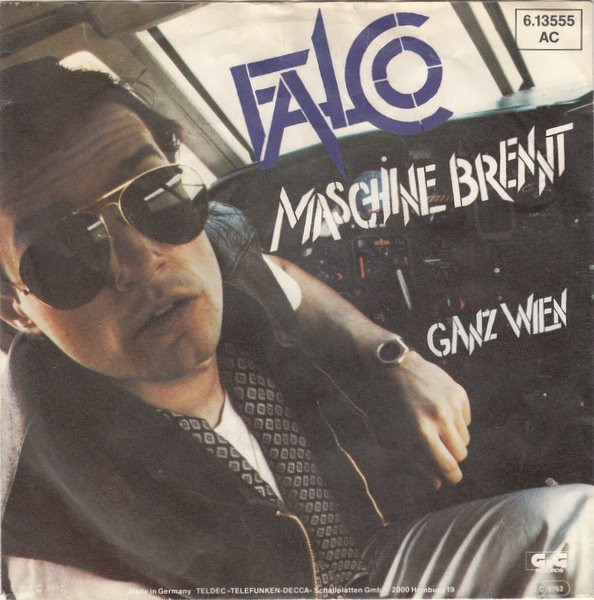 Bild Falco – Maschine Brennt | 1982 | Vinyl, Stereo, 45 RPM, 7″, Single | Electronic, Pop | Germany Schallplatten Ankauf