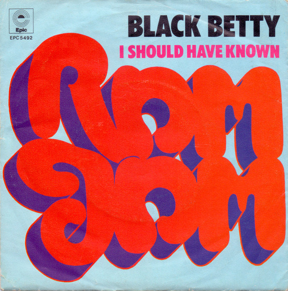 Bild Ram Jam – Black Betty | 1977 | Vinyl, Stereo, 45 RPM, 7″, Single | Rock | Germany Schallplatten Ankauf