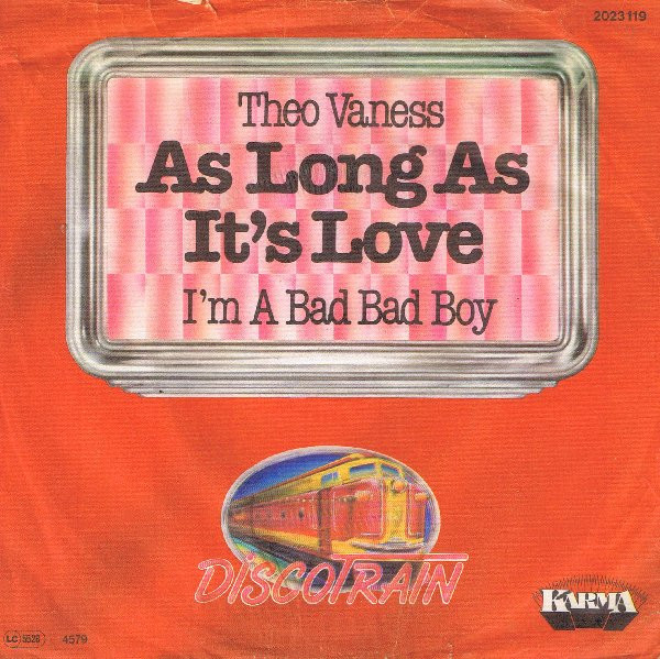 Bild Theo Vaness – As Long As It’s Love | 1979 | Vinyl, 45 RPM, 7″, Single | Funk / Soul | Germany Schallplatten Ankauf