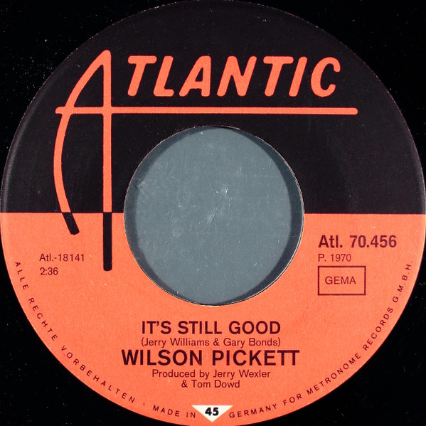 Cover zu Wilson Pickett - She Said Yes / It's Still Good | 1970 | Vinyl, Stereo, 45 RPM, 7
