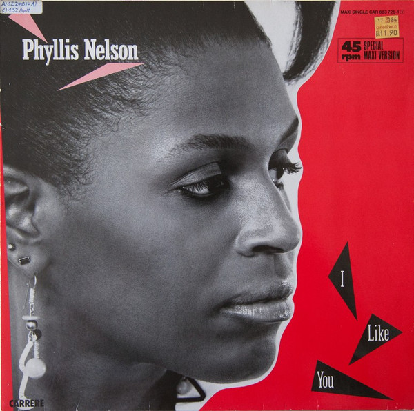 Bild Phyllis Nelson – I Like You | 1985 | Vinyl, 12″, 45 RPM, Maxi-Single | Electronic | Germany Schallplatten Ankauf