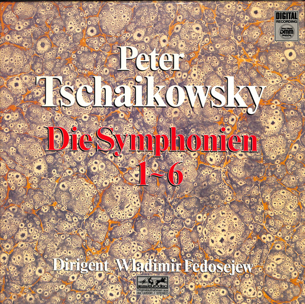 Bild Pyotr Ilyich Tchaikovsky, Большой Симфонический Оркестр Всесоюзного Радио, Vladimir Fedoseyev – Die Symphonien 1 – 6 | Vinyl, LP, Box Set | Classical | Germany Schallplatten Ankauf