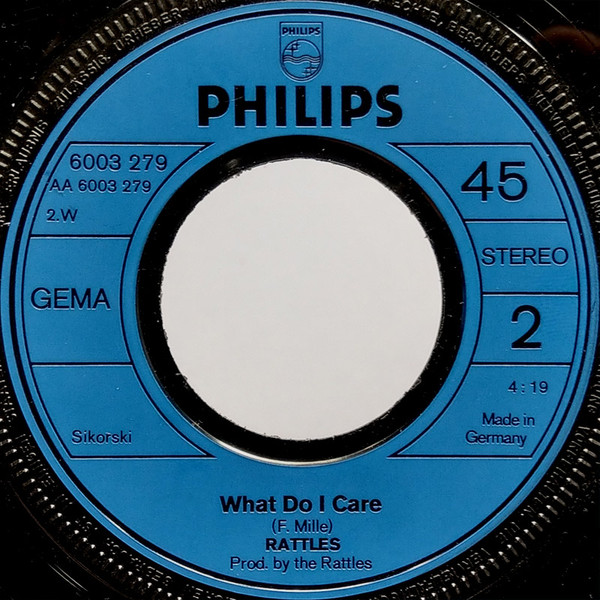 Cover zu The Rattles - Somethin' Else | 1972 | Vinyl, Stereo, 45 RPM, 7