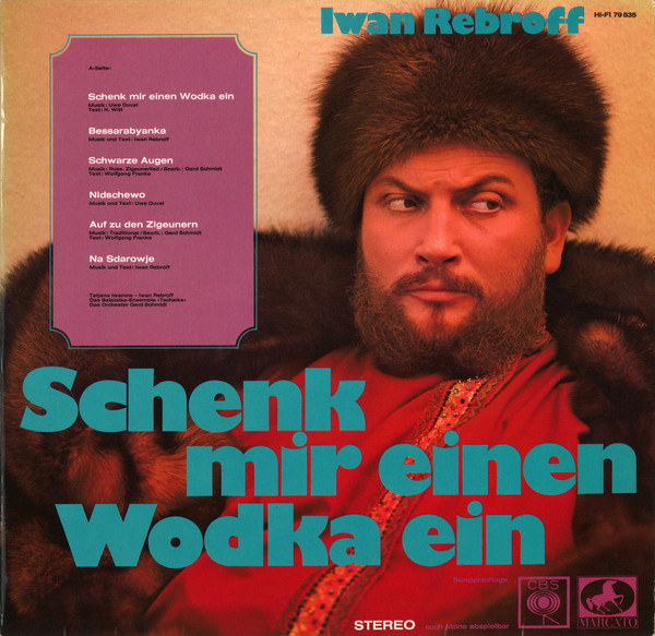 Bild Ivan Rebroff, Tatjana Iwanow – Schenk Mir Einen Wodka Ein | 1969 | Vinyl, LP, Stereo, Club Edition, Special Edition | Pop, Folk, World, & Country | Germany Schallplatten Ankauf